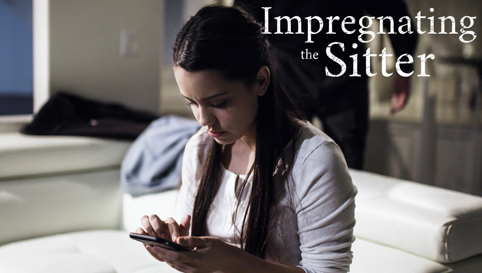 April (Alina Lopez), a teen babysitter, climbs the front steps of a residential home. For her, this is just another day. Another job and a few more dollars in her pocket, which she really needs. However, it looks like the man living in this home is well off because the place is HUGE!

She knocks on the door and a pleasant man (Dick Chibbles) greets her. 'Mr. Perry?' April greets with a smile. 'Yes, that's me. You must be April, welcome!' Trent says. April beams, saying that she's pleased to meet him and that she can't wait to meet the boys.

April moves into the living room with Trent, making some small talk where it's revealed that she's raising her younger brother. Her parents passed away, so it's all on her now. Trent is sympathetic, though he moves onto asking her questions that seem a little beyond small talk. What nationality is she, is she a gymnast, how's school going?

April politely answers all the questions the best she can, even if she's uncomfortable. When it comes to school, she admits that she wants to go into fashion, though money's a bit tight since she didn't get a scholarship. Trent seems intrigued and says, well, there's no shame in working for it!

April then asks where the boys are and he says they're in the playroom. He's just going to be gone for a few hours, so hopefully she won't have issues with them. When April asks when the wife will be home, though, Trent gets a bit dodgy. He simply says that she won't be coming home. She's at work and has a deadline, so... Anyway, is April ready to meet the little one? April smiles and says that she is and heads off down the hall where she's directed.

As she does, Trent walks behind her with a longing gaze. 'One hell of a mother...' he says under his breath.

TITLE PLATE

CUT TO hours later, and April is tidying up the living room after having put the family to bed. She picks up a few toys then moves to a table where there are crayons and a drawing. She sets the toys aside and smiles to herself. 'Aw, I wonder what they drew...?' she says to herself as she picks up the drawing. As soon as she gazes at it, her brows furrow with confusion.

It's a picture with stick figures. There's a man labeled 'Dad' and a woman next to him labeled 'Claire.' They are surrounded by three boys. They all look happy. There's another woman off to the far side labeled 'Mom.' She is smiling too but a dark crayon has scribbled her out. The picture has a disturbing vibe.

'What does this mean?' April murmurs to herself as she tries to make sense of the picture. She's a little unnerved, putting the paper back down on the table.

Curious, she takes out her phone and does some research. She pulls up a search engine and searches Trent Perry's name. She quickly finds an obituary for his wife.

She hears movement behind her and whirls around. Trent is looming in the doorway, looking menacing. April's startled, demanding to know what the hell is going on in this house? She points to the page on her phone with his wife's obituary -- why is he lying?! Trent looks devastated as grief washes over him, though he shakes it off. 'Listen, I can explain...' he starts, begging for her to just hear him out.

April hurries to get out of there, but before she's out the door, Trent blurts, 'Have you ever had someone just DIE on you?'

April pauses, painfully remembering her parents' deaths, and remains, letting him have a chance to explain himself. He begins to tell her a sad story about how he and his wife had been trying to have a baby for YEARS. Then one day, they finally got lucky, though the doctor told her not to take the baby to term. She did, anyway, but passed away giving Trent their firstborn son. Even though he loves his son, he wished he'd been given a daughter because that's what they've always wanted.

April is wary, but moved by his plight, and says she's sorry for his loss. She was so confused by the picture... But who's Claire? Trent explains that Claire, the sweet young woman in that drawing, was a wet nurse for his son in that first year, someone he came to know very well in those dark days, and like April, she was someone with great maternal instincts. Desperate to rebuild his family, they made an arrangement in hopes of Claire giving him a daughter, but he got two other sons instead.

And now? Claire is gone...

When April asks where Claire is now, Trent dismisses the question. Instead, he says that he hopes that April can be the one to give him a daughter.

April is freaked out, flat-out refusing him, though Trent quickly assures her that she doesn't need to be in LOVE with him! He's just asking her to be the vessel for his daughter. Listen, April needs to pay for college, right? He can take care of that for her! Her younger brother? Trent can make sure he gets into the best private school. Money isn't an issue for him, he just needs a womb. It's just 9 months of April's life. Plus, she'd be fulfilling his wife's last wish...

April needs a few moments to think it over, conflicted. This is a lot to ask of someone, but she needs the money. She has to provide for her brother and she has big dreams for herself as well. Finally, she asks how much Trent can offer her, signaling that she's open to the deal.

Trent is relieved as he approaches April and takes her by the arm, their eyes meeting. Without saying a word, although there is a mutual understanding, he slowly leads her upstairs.