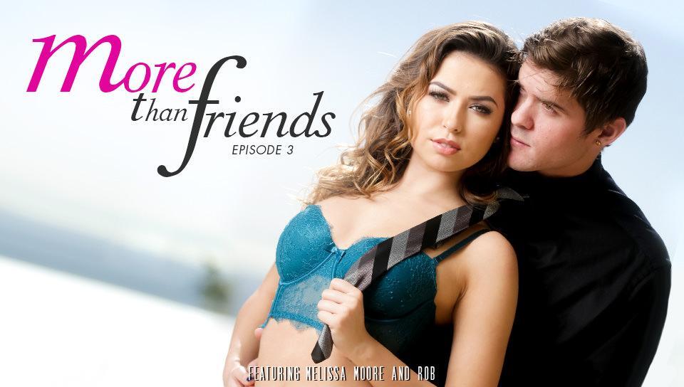 Melissa recounts the conversation she had with her friend Alexa to Rob, confessing to him that Alexa has professed an interest and him and she's taken a shine to Alexa's boyfriend James. The conversation gets the couple heated and with a slip of his hands inside her panties, Rob and Melissa let the fantasy of being with another couple carry them away.
